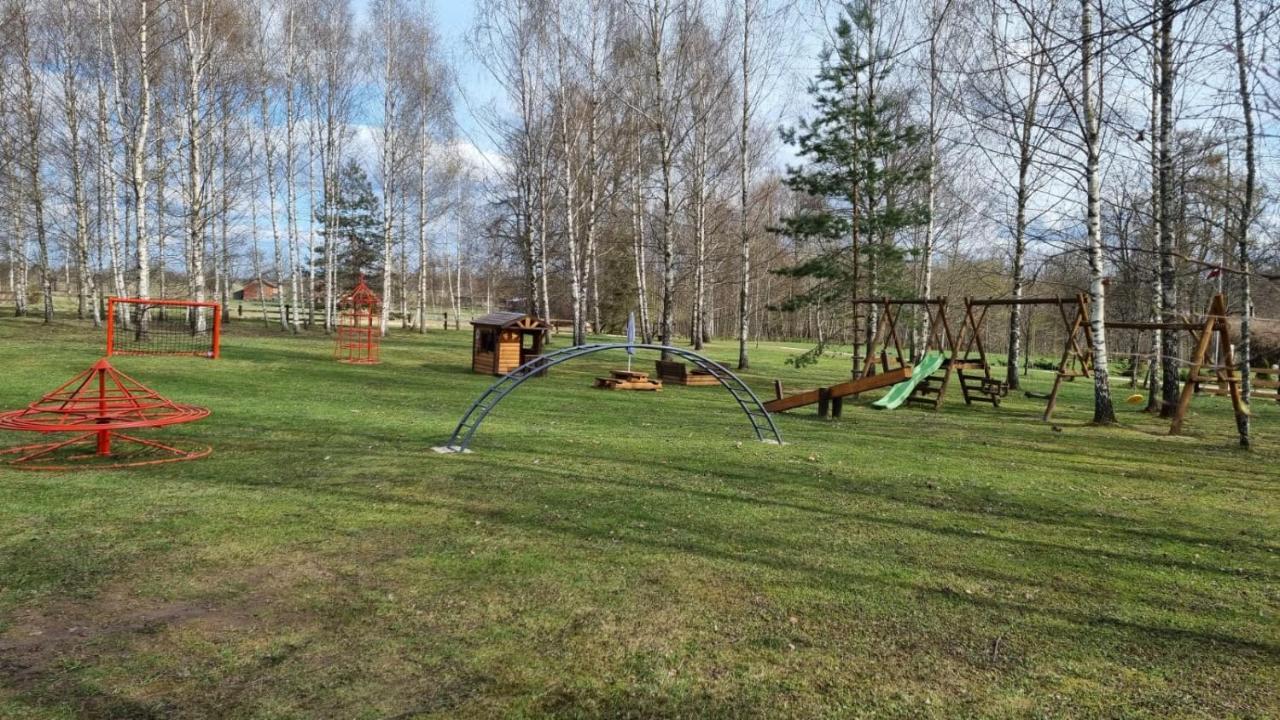 Eco-friendly Camping Oskalns Cēsis Eksteriør bilde