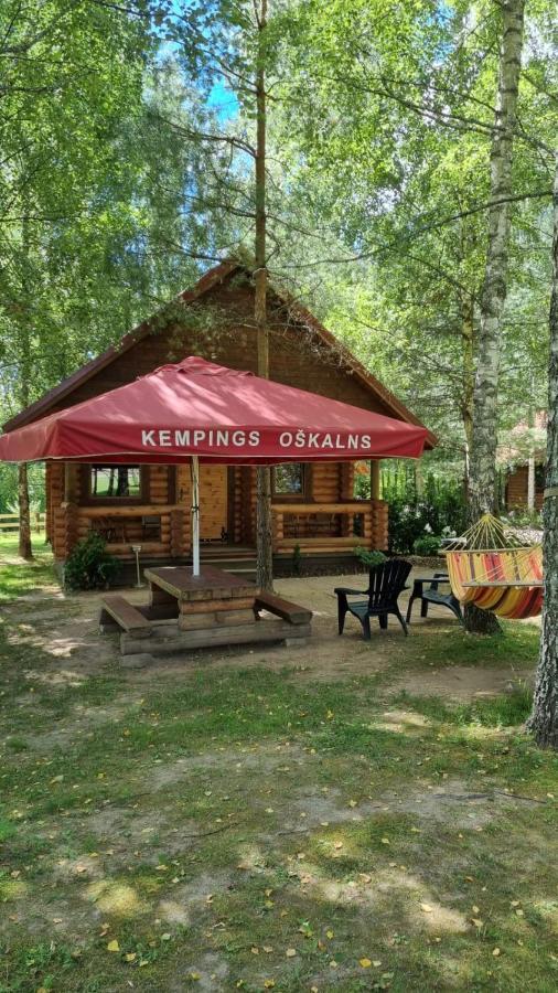 Eco-friendly Camping Oskalns Cēsis Eksteriør bilde