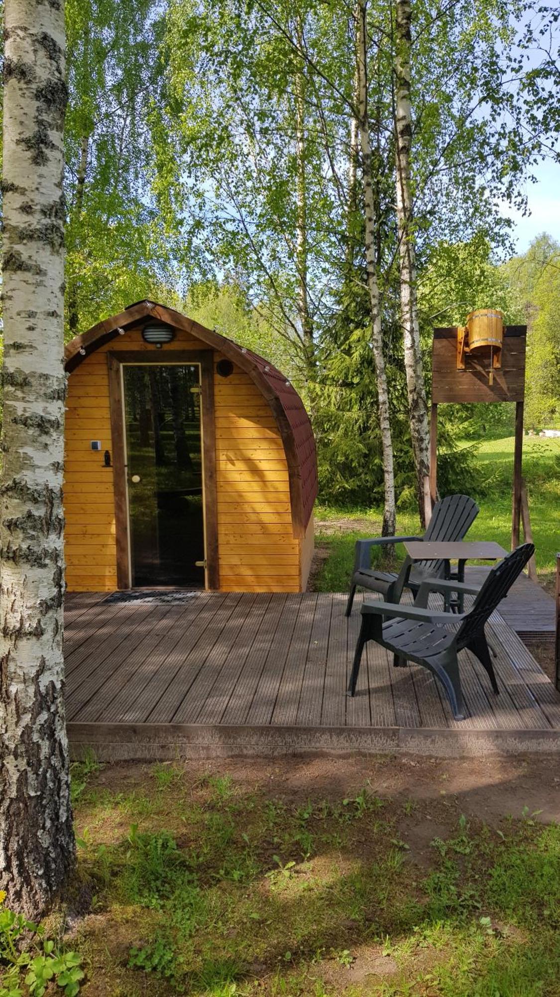 Eco-friendly Camping Oskalns Cēsis Eksteriør bilde